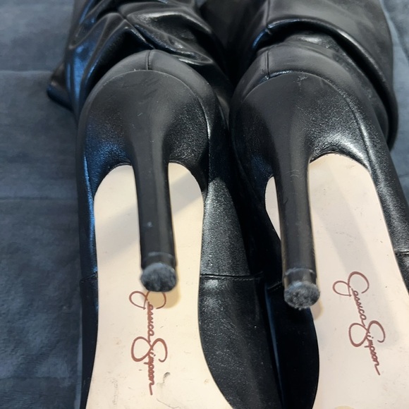 Jessica Simpson Calf-Length Slouch Boots - Picture 5 of 5